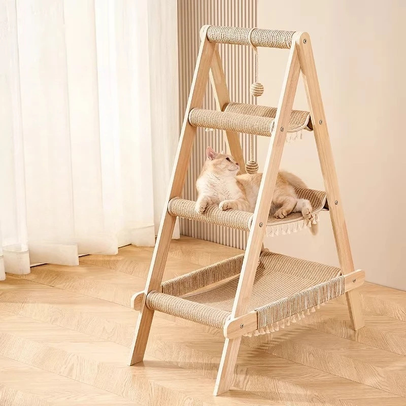 

Luxury House Cat Tower Scrapers Things Towers Sandbox Cat Tower Indoor Castle Modern Climbing Rascador De Gatos Cat Supplies