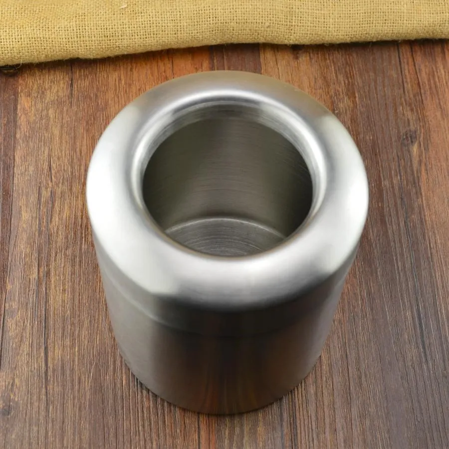 

Мусорное ведро из нержавеющей стали для спальни, кухни, офиса, автомобиля, столешница, мусорное ведро, металлическая столешница, мусорное ведро