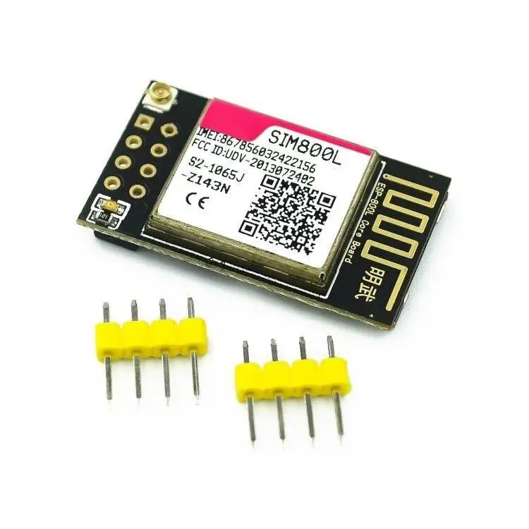 Image of SIM800L GPRS GSM-Modul MicroSIM-Kartenkernplatine Quad-Band TTL Serieller Port für ESP8266 ESP32