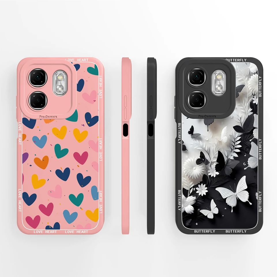 حافظة لهاتف انفينيكس سمارت 9 مصنوعة من السيليكون السائل على شكل زهرة الدب الكرتونية ومضادة للسقوط ومصد بسيط لهاتف انفينيكس سمارت 9 Smart9 Fundas #4