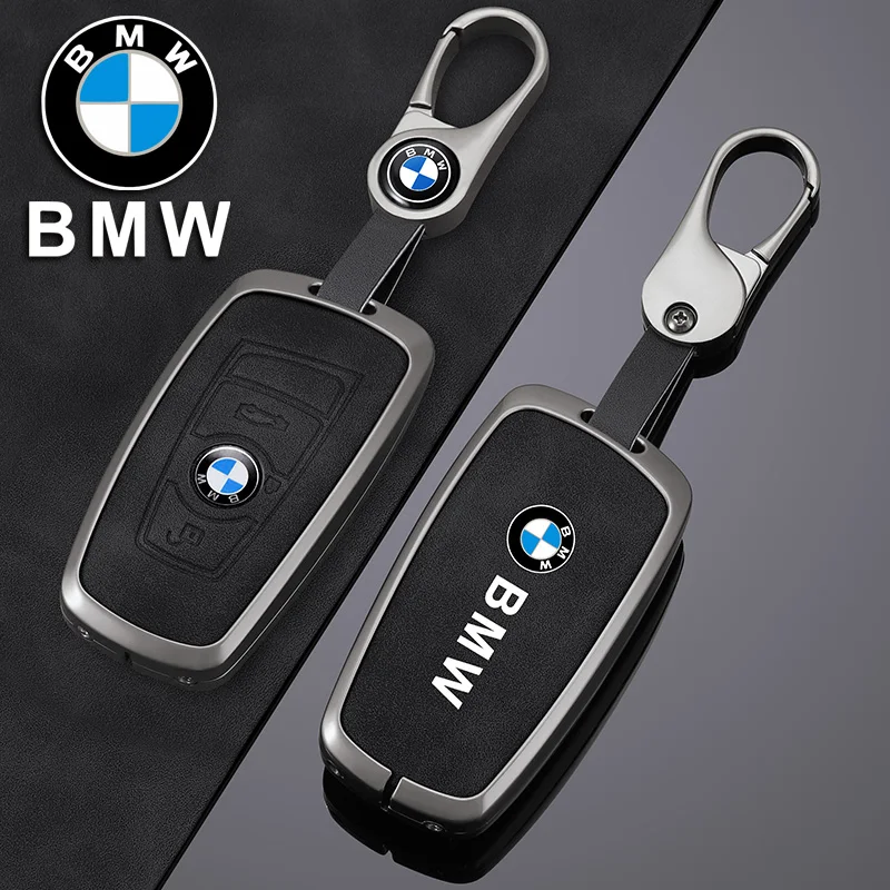 

Leather Car Remote Key Case Cover For BMW 1 2 3 4 5 6 7 Series X1 X3 X4 X5 X6 F36 F25 F26 F30 F34 F10 F07 F20 Z10Key Accessories
