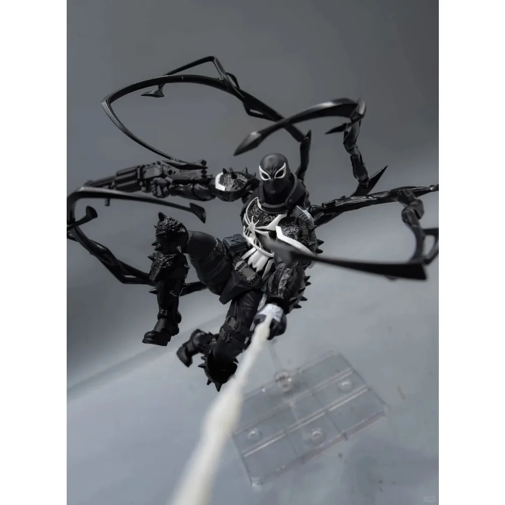 Agent Anti Venom Amazing Yamaguchi Agent Venom Spider Man Figure Spiderman Anime Action Figure Model Gifts Toys