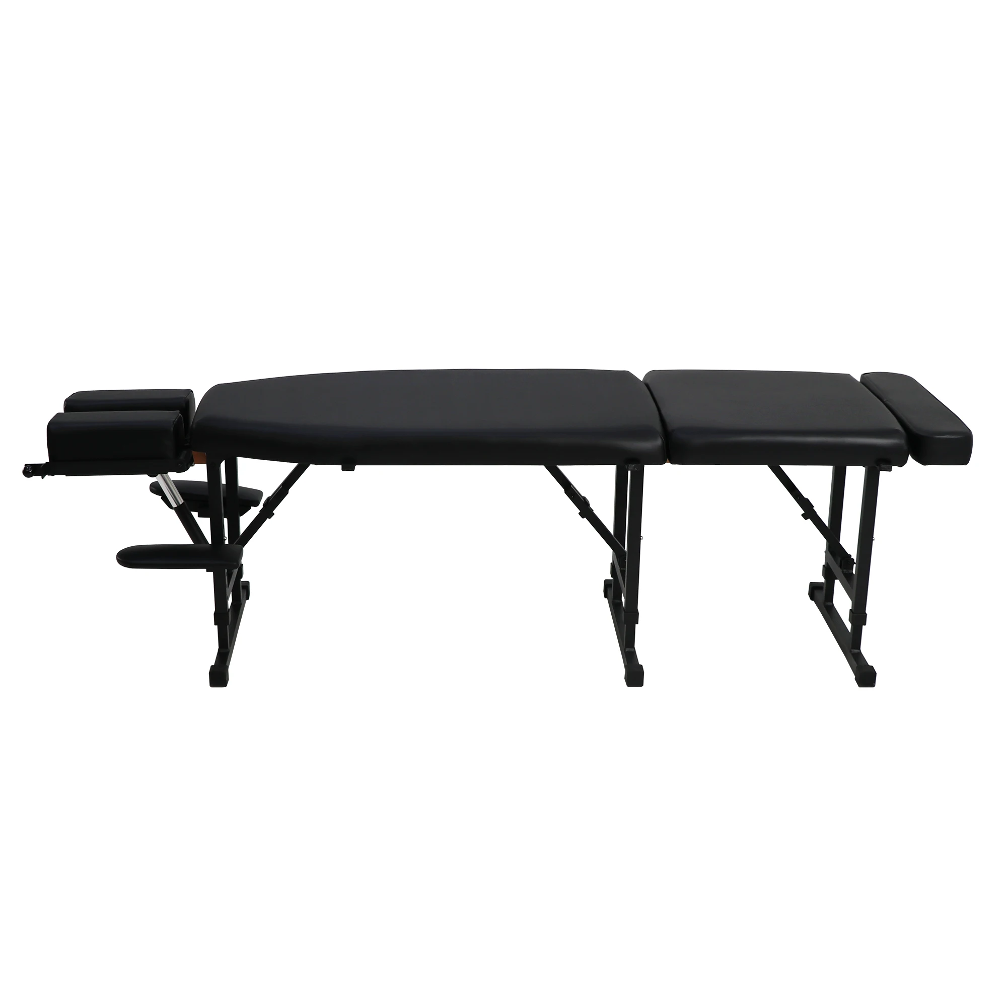 Tratamiento quiropráctico plegable, ligero y plegable, ajuste de cama, caída Manual