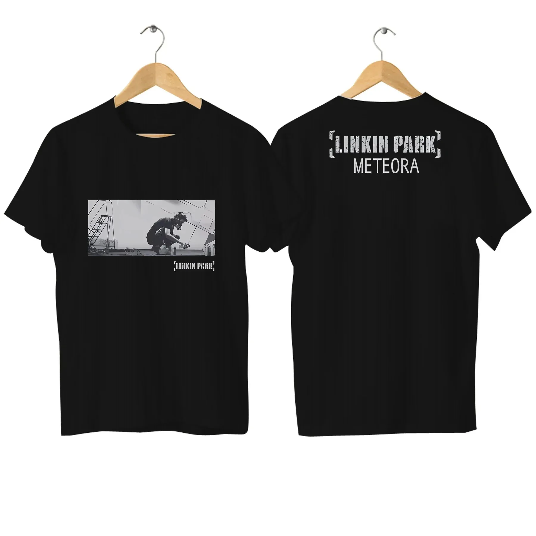 2024 Men T Shirt Casual Linkin Meteora 20th Anniversary Park T-shirt Graphic Oversized Breathable Comfortable Streetwear S-5XL