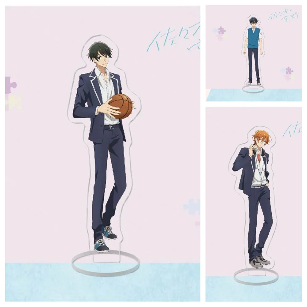 15CM  Charm Anime Sasaki to Miyano Acrylic Stand Model Cosplay Characters Ornament Accesorios Goods Collection Gifts