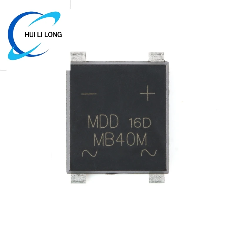 20pcs/lot MSB40 MSB40M UMSB 1000V 4A Glass Passivated Surface Mount Single Phases Diode Bridge Rectifier