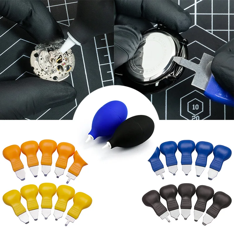 Hochwertiger Uhrengehäuseöffner, Gummi-Blaspumpe, Reiniger, Uhrenreparaturwerkzeug, Gehäuse- und Zifferblatt-Entstaubungswerkzeug