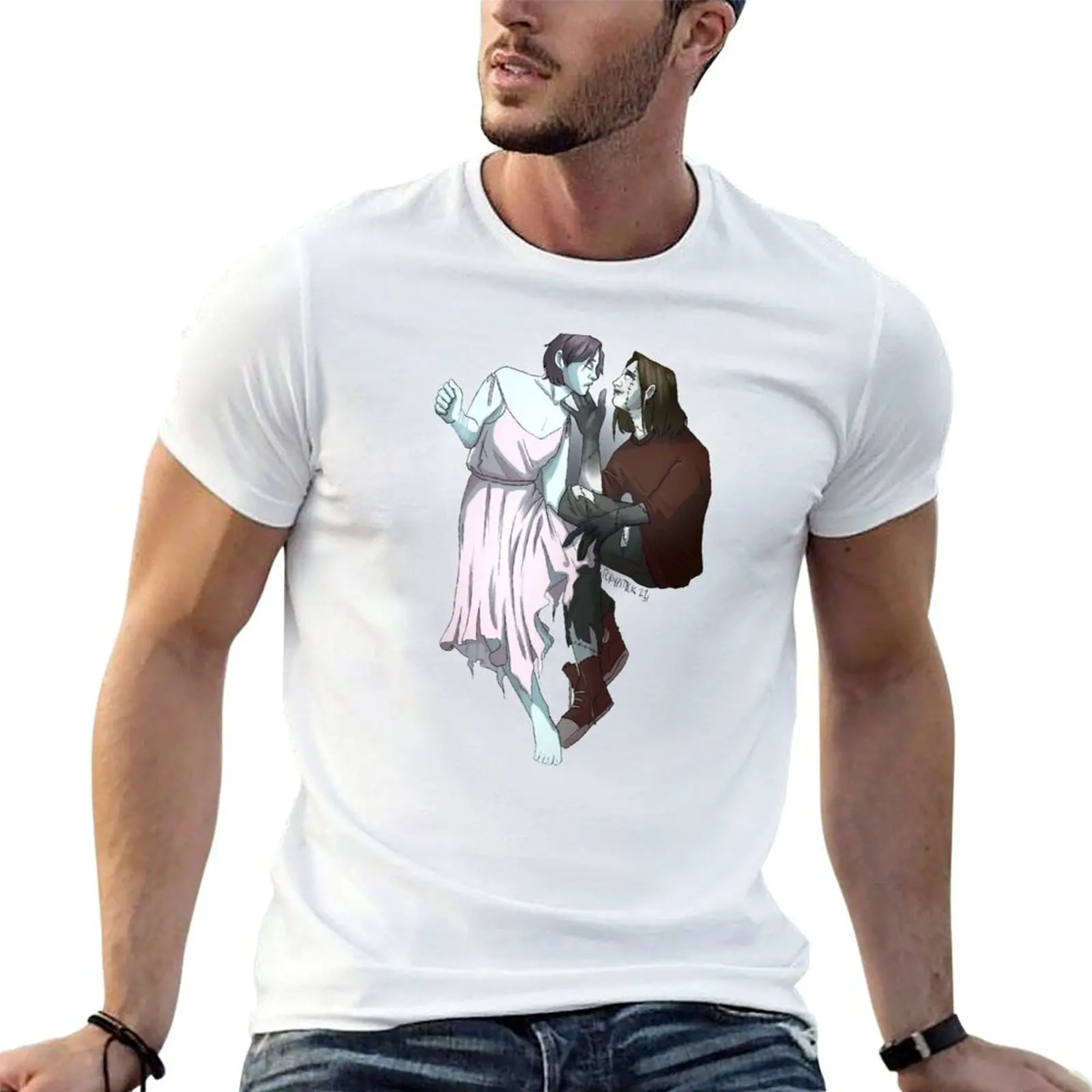 So Long We Become The Flowers - T-shirt Hello From Hallowoods en coton doux et durable