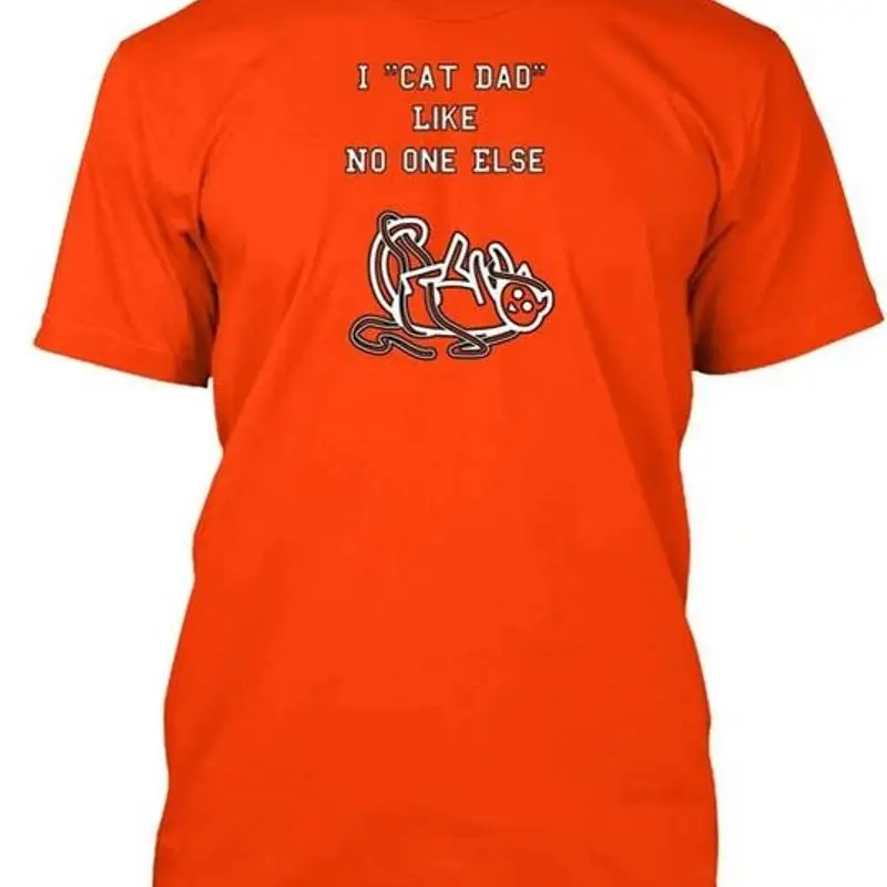 Cat Dad Size Premium T shirt M 2XL