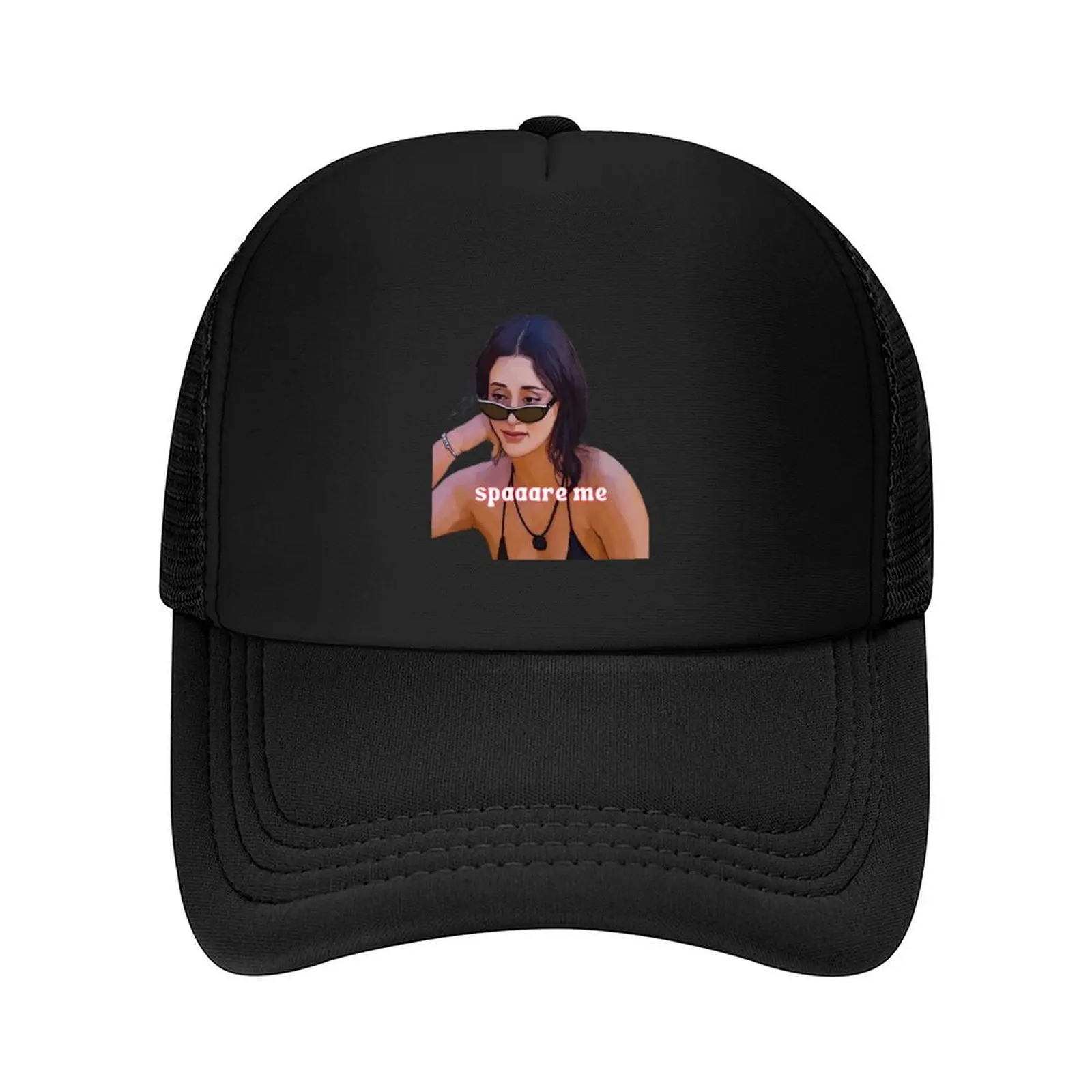 

Spare me Leah Kateb Quotes sticker love island USA Baseball Cap Golf Cap Bobble Hat Women's Hats Men's