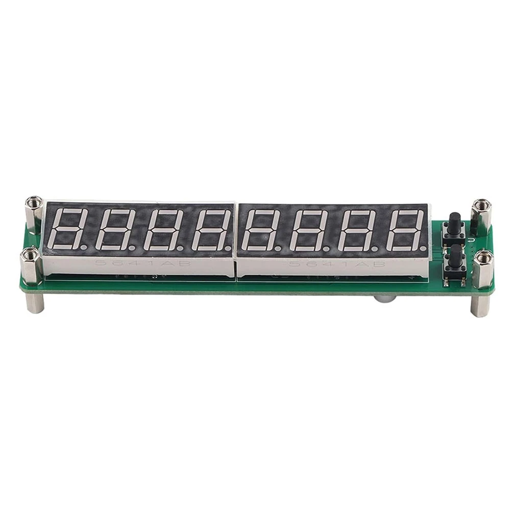 BOFOF PLJ-8LED-R Digital Cymometer Meter Tester 0.1MHZ-2.4GHz Digital RF Frequency Meter LED Display 8-Bit Display