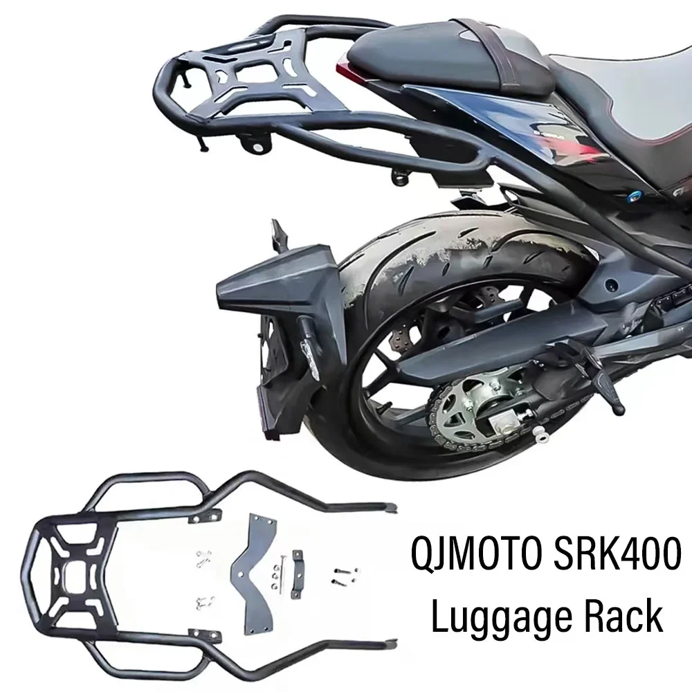 

New Fit QJMOTO SRK400 400SRK 400 SRK Motorcycle Accessories Luggage Rack Bracket Tail Box Bracket For QJMOTO SRK400 400SRK 400