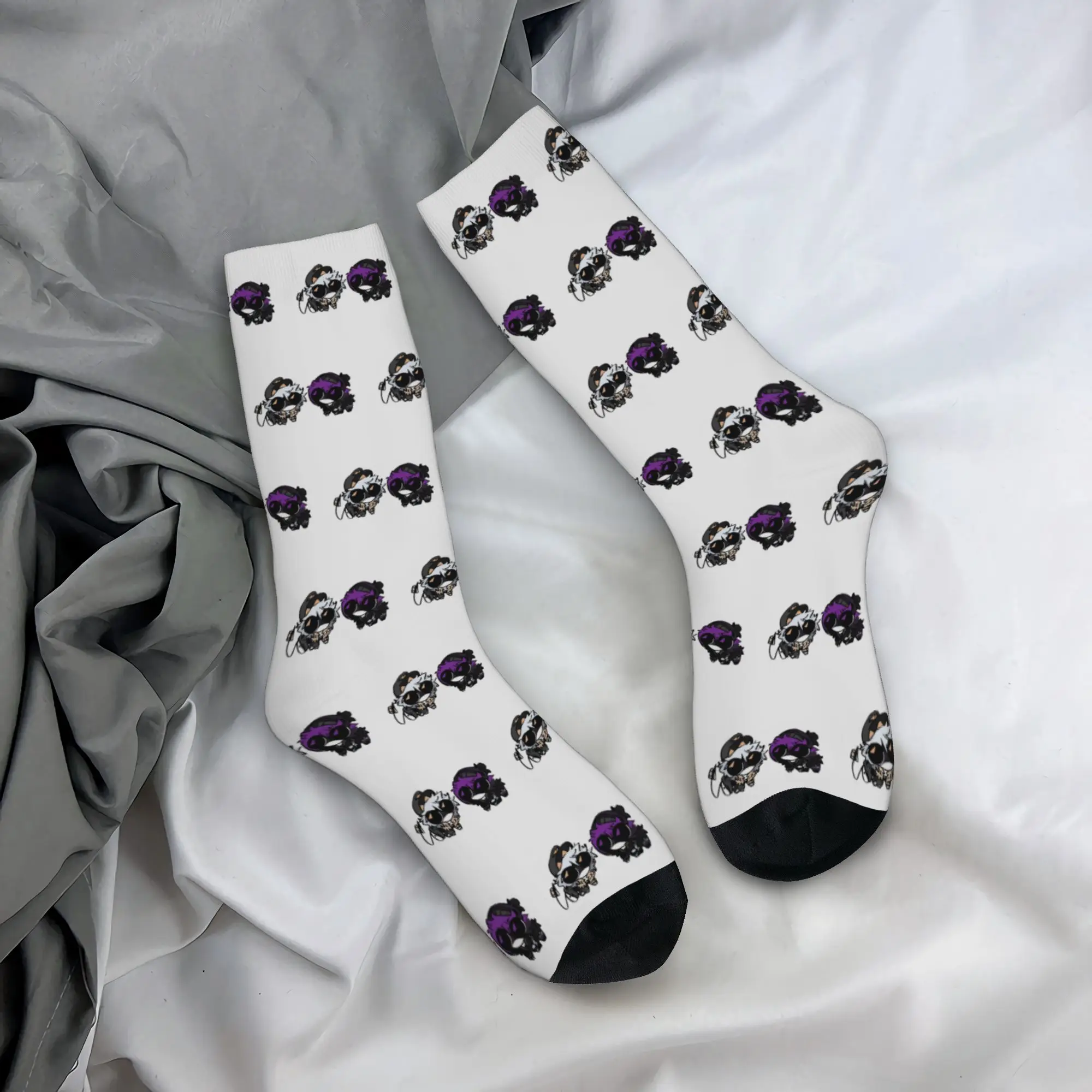 

Autumn Winter Fashion Women Men Uzi Doorman Murder Drones Socks Breathable Soccer Socks