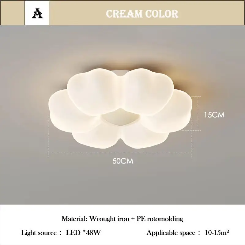 Kinderkamer Bloem Plafondlampen Roze Bloem Prinses Kamer Licht Warm Romantisch Meisje Slaapkamer Kinderkamer Babykamer Plafondlampen