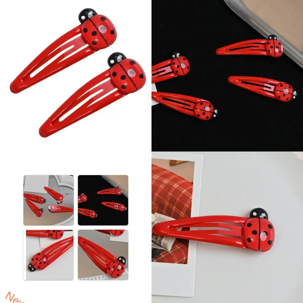

Hair Pin Barrette Hairpin Fashionable Hair Clip Elaborate Barrette Ladybird LXAD