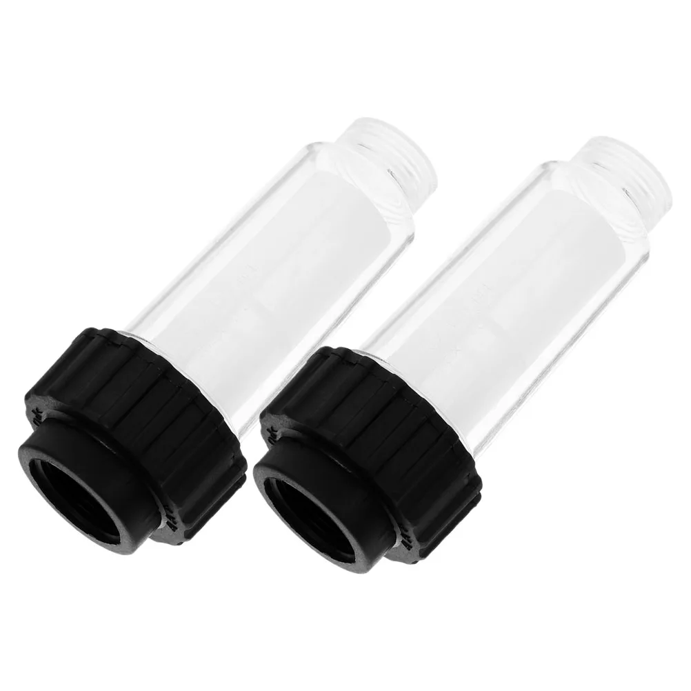 

2 Pcs Filter Cartridge Garden Hose Nozzle PP Pressure Bathtub Water Pool Pump Inlet Washer Parts