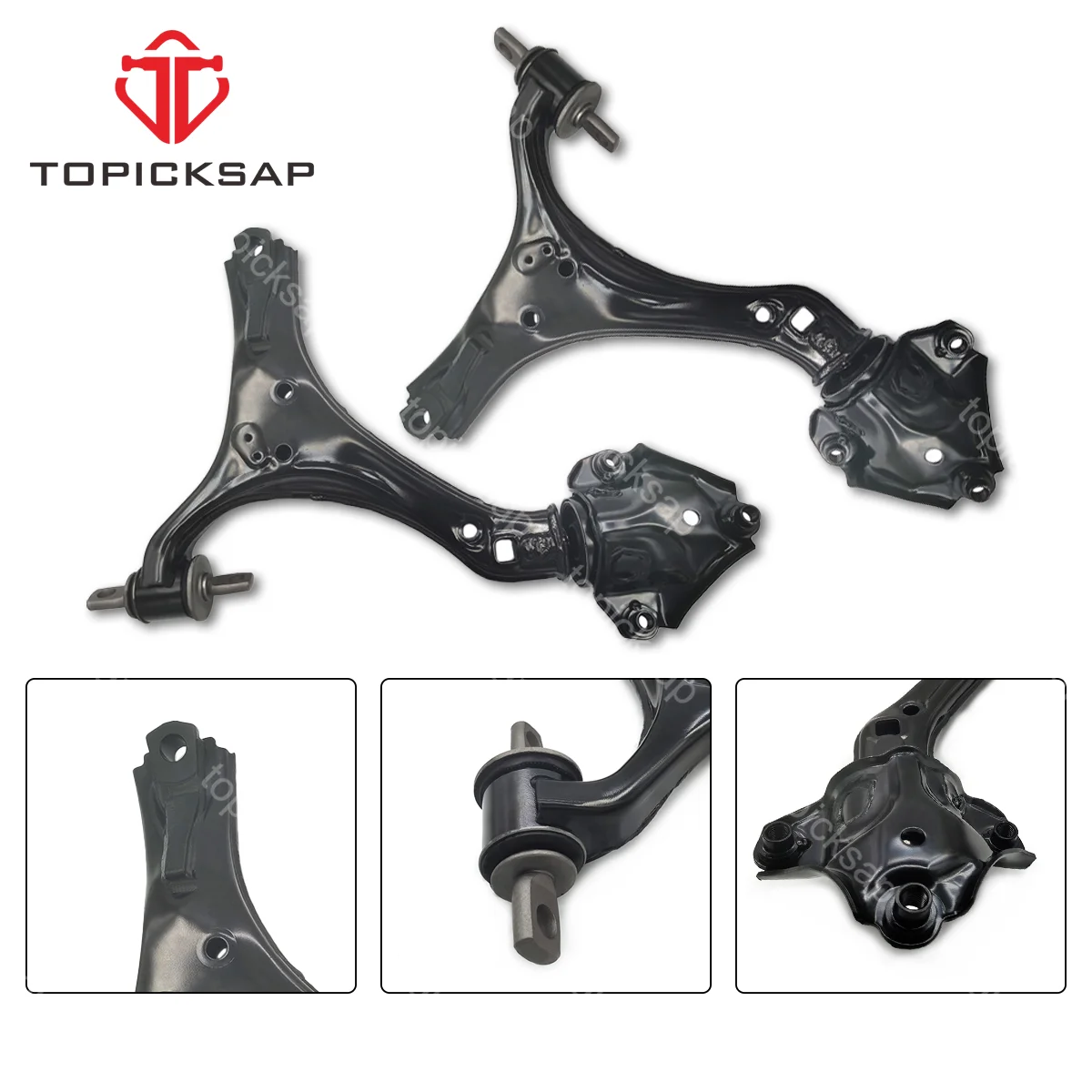 TOPICKSAP Pair of Front Lower Control Arm 2pcs for Honda Accord 2013 2014 2015 2016 2017 51360T2AA02 51350T2AA02