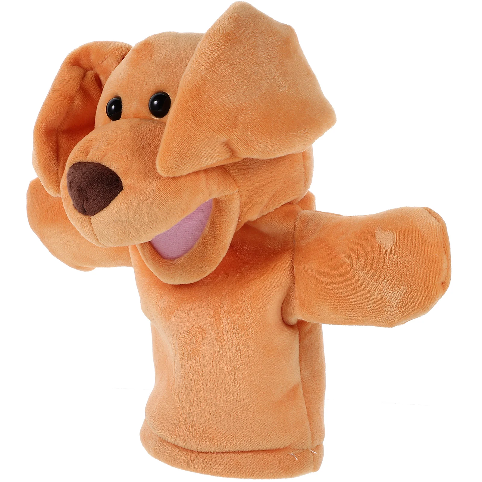 Burattini a mano Giocattoli Peluche Figura Animale emulato Cane Storia creativa Conto di burattini Bambino