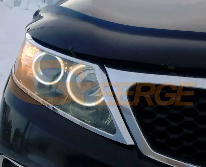 For Kia Sorento II XM 2009 2010 2011 2012 2013 Excellent Ultra Bright CCFL Angel Eyes Halo Rings Light Car Accessories