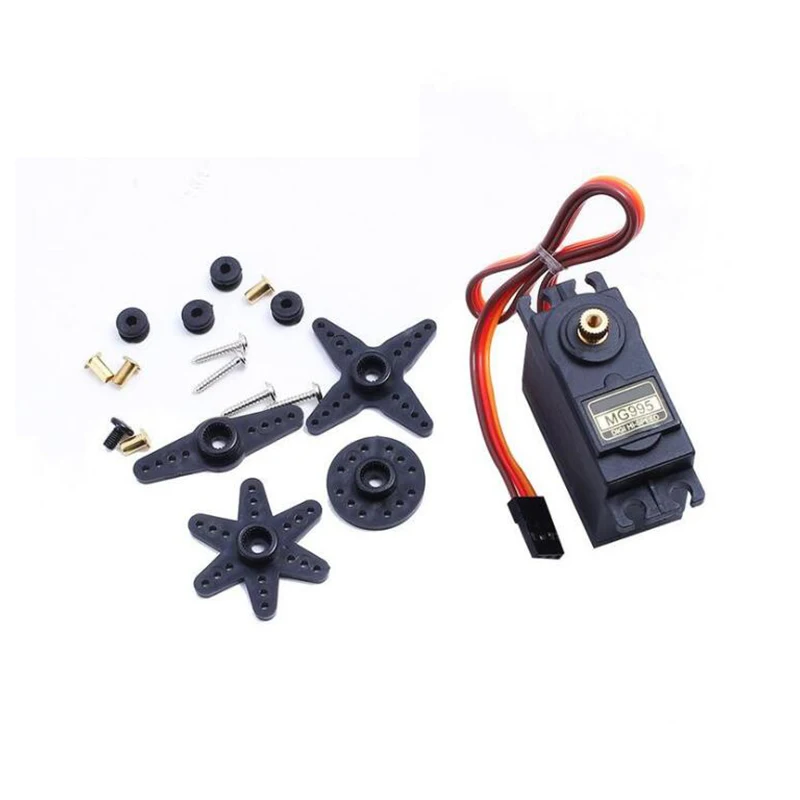 13KG 15KG Servos Digital MG995 MG996 MG996R Servo Metal Gear for Futaba JR Car RC Model Helicopter Boat For Arduino UNO Diy