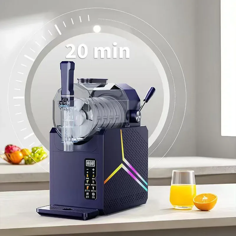 

Snow melting machine, automatic smoothie machine, large-capacity quick cleaning, household cold drink slush machine