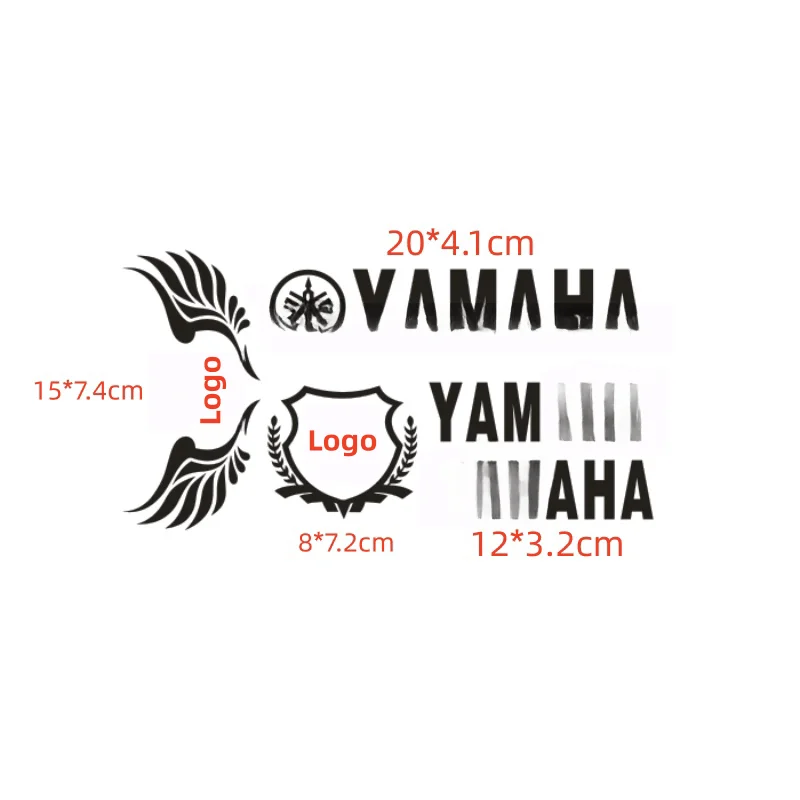 Motorcycle sticker for Yamaha motorcycle retrofit decorative reflective waterproof decal motorcycle accessories