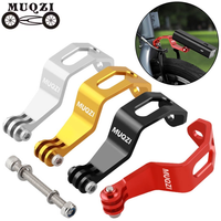 MUQZI Bike Front Light Mount Bracket Aluminum Alloy Bicycle Headlight Mount Adjustable Light Holder for Brompton Folding Bike