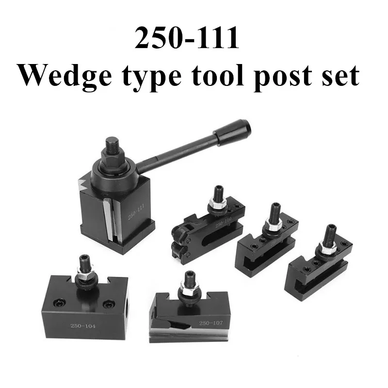 250-111 12 Wedge Type Quick Change Tool Post & Holder Set – Praktyczny i niezawodny wybór dla frezarek i tokarek