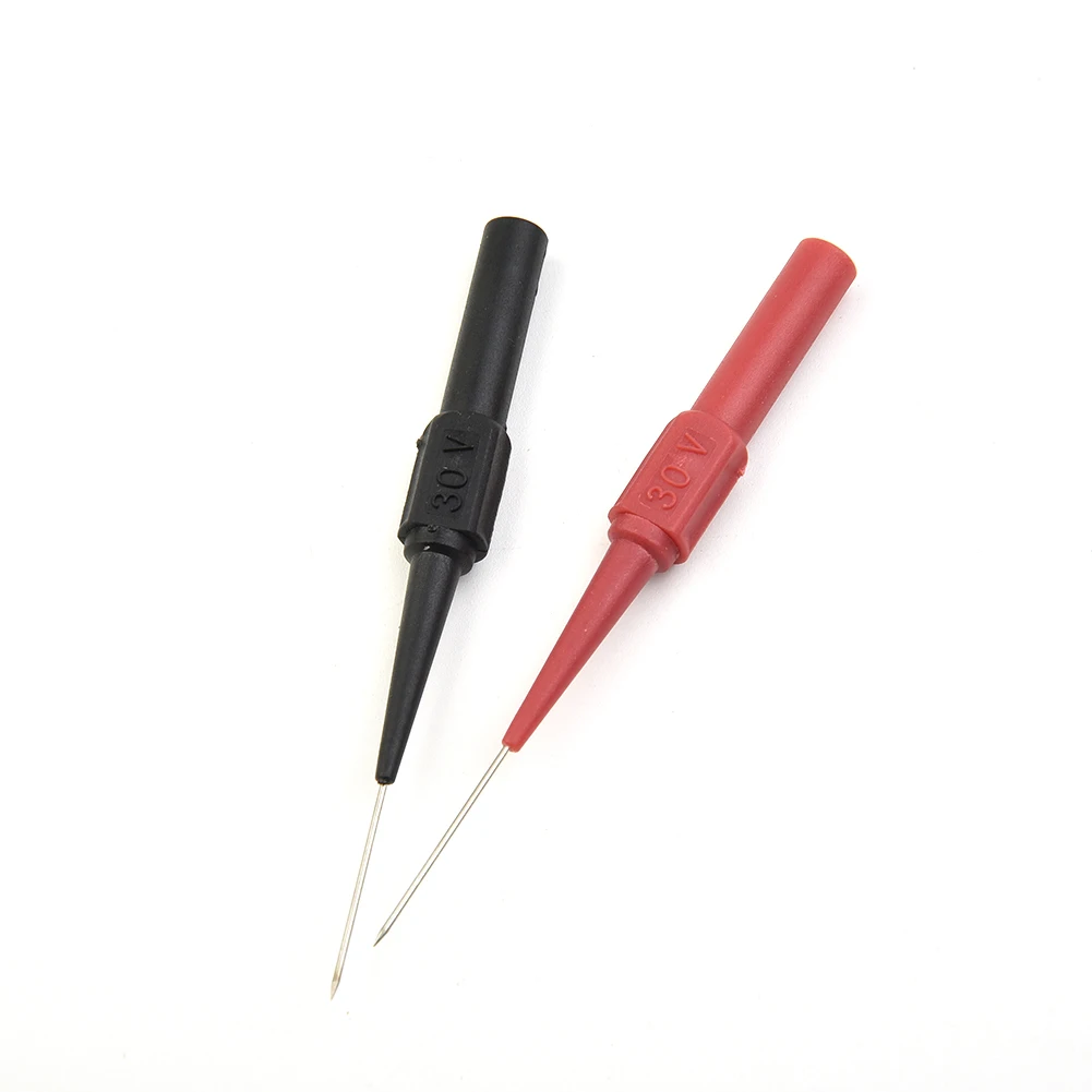 Two Color Probe Test Probe Manipulating Anti Breakage Copper Needles Measuring Metal Set Device Stainless Steel