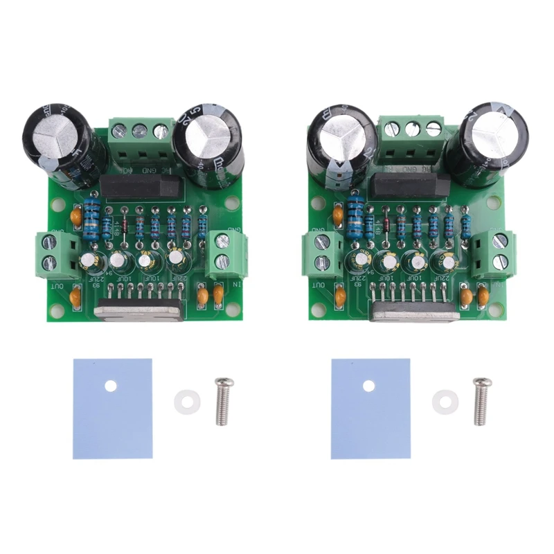 2Pcs TDA7293 100W Digital Audio Amplifier AMP Module Board AC 12V-50V Mono Single Channel