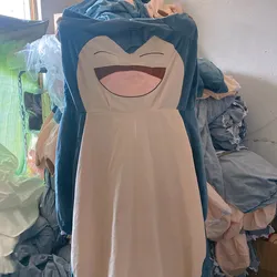 Brinquedo de pelúcia gigante Snorlax Skin para crianças, peluches anime, estojo macio com zíper, travesseiro, casa, 200cm