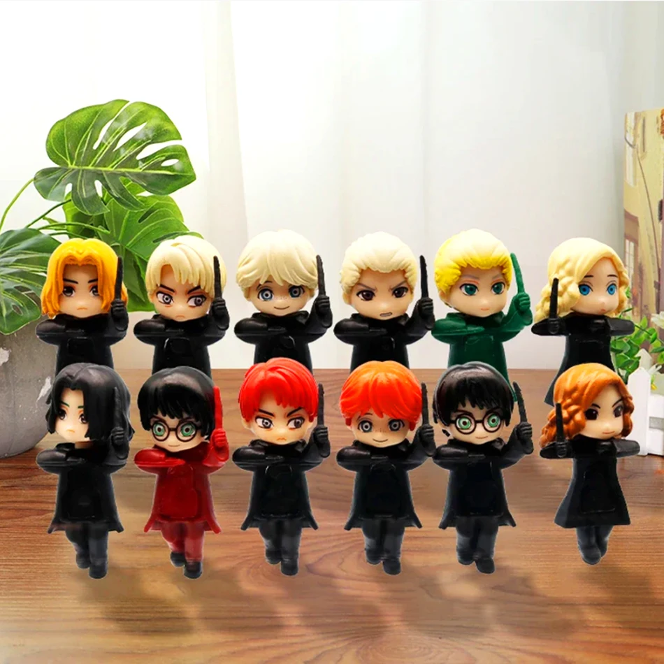 Harry Potter Blind Box Series Anime Cartoon Collection Cute Figures Ornaments Doll Children Christmas Surprise Box Decoration