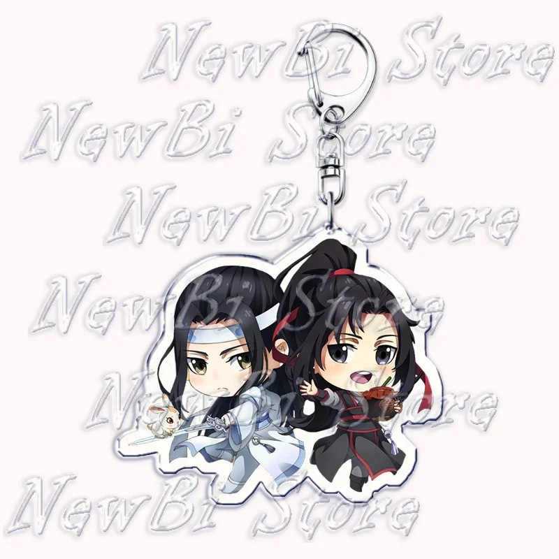 BL Tian Guan Ci Fu Keychains Mo Dao Zu Shi Hua Cheng Xie Lian Keyring for Accessories Bag Pendant Key Chain Jewelry Fans Gifts