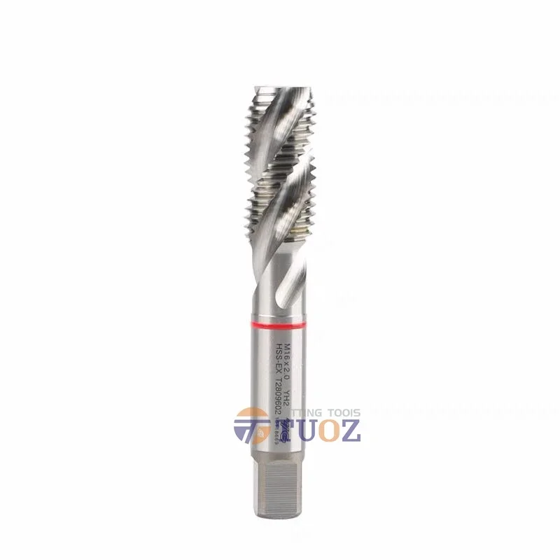 Imagem -05 - Original Yg1 Espiral Torneira Placa de Ferro Inoxidável Cobre Alumínio Torno Cnc Blind Hole Tapping T2809 m2 m3 m4 m5 m6 m8 Processamento