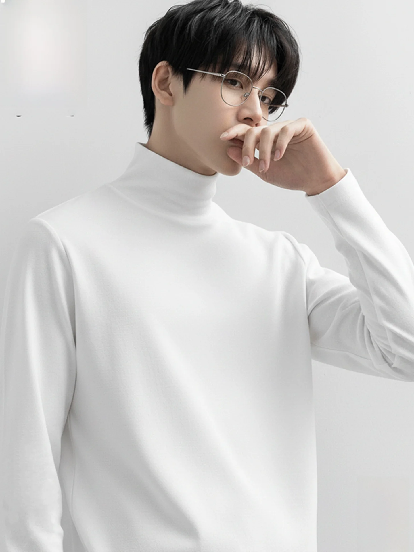 

Термофутболка мужская с длинным рукавом, на флисовой подкладке, однотонная, теплая, для осени и зимы