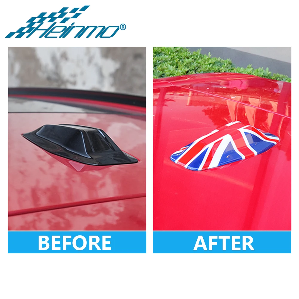 

For Mini Cooper Countryman U25 2024 2025 Union Jack Car Antenna Base Cover Case Stickers Exterior Trim Decoration Accessories
