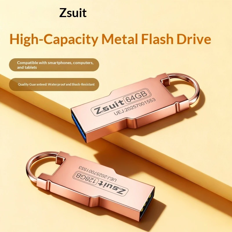 High-speed USB Flash Drive Creative Music USB Flash Drive Mobile Phone Computer USB3.0 Car Large-capacity Storage