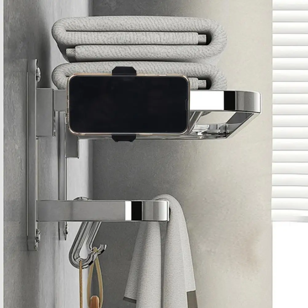 Magnetic Phone Holder Rotate Cellphone Mount Clip Adjustable Aluminum Alloy Magnet Smartphone Mount For Gym Photography Fixation