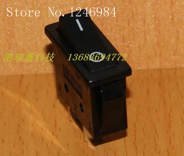 [SA]Power switch HIGHLY HIGHLY black rocker R11-2A single long flat rocker switch R11-00--50pcs/lot