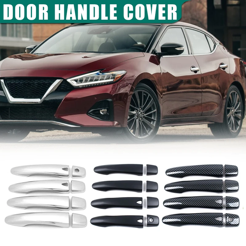 

For 16-22 Nissan Maxima A36 Door Handle Decorative Door Bowl Handle Scratch Resistant Accessories