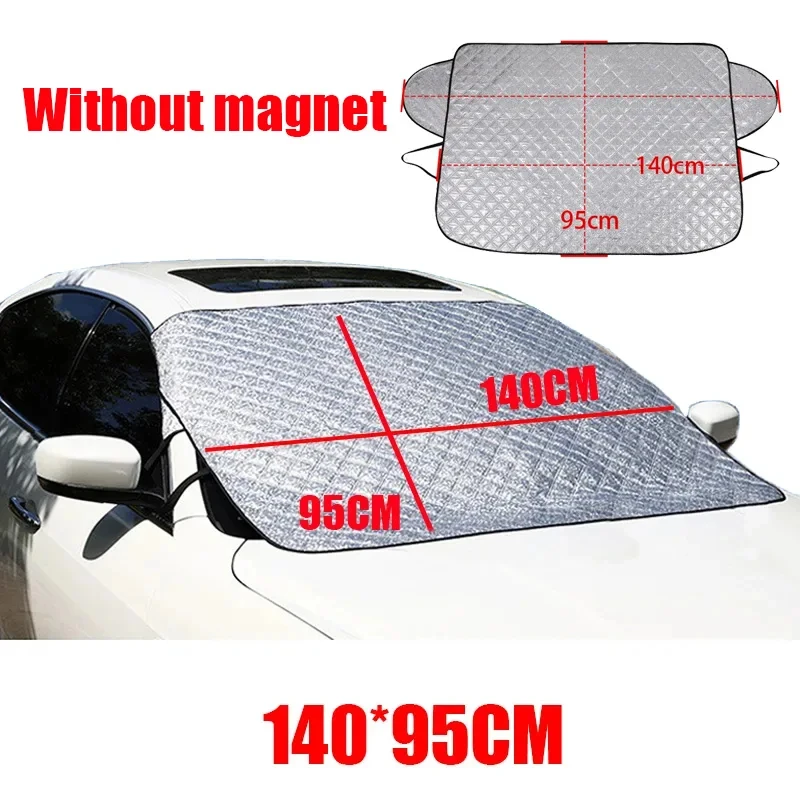 Car Front Window Cover Auto Sun Cover Car Windshield Shade Dust Protector Anti Snow Frost Ice Shield Car Windscreen Cover