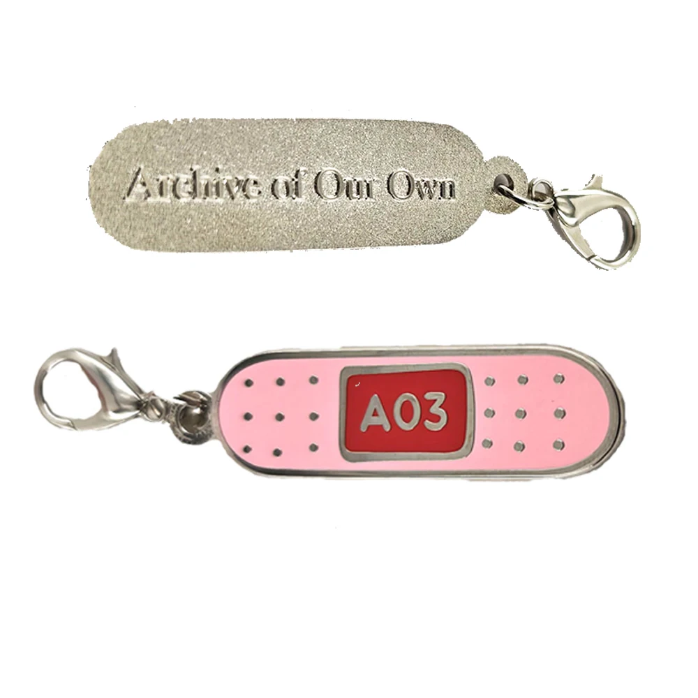 AO3-Geschichte Schlüsselanhänger Fanfiction Fandom Acryl-Schlüsselring „Wenn ich stirbe, lösche ich meine AO3-Geschichte“ Kudos Bandage Charm Geschenk