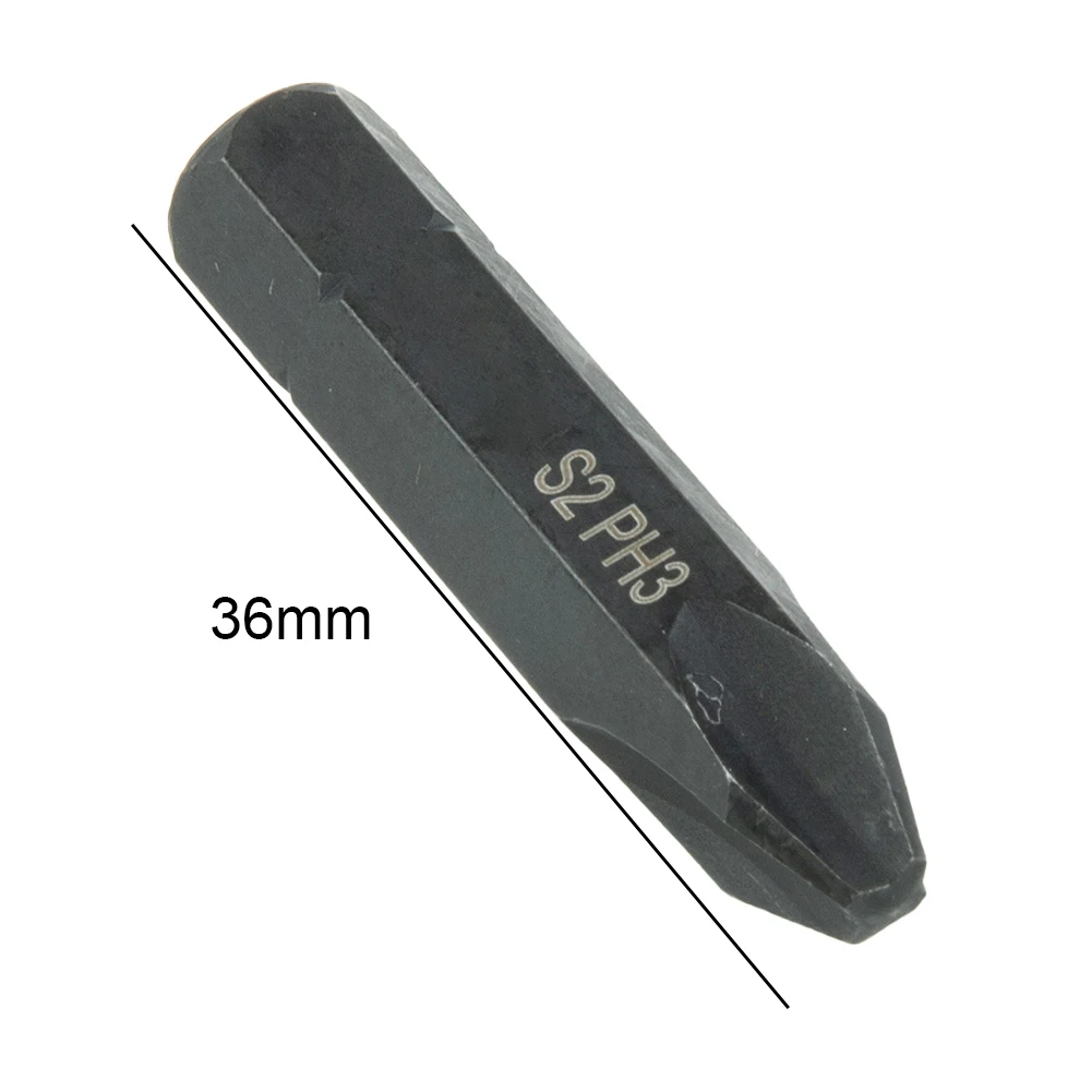 6 шт., магнитные биты для отверток, из легированной стали