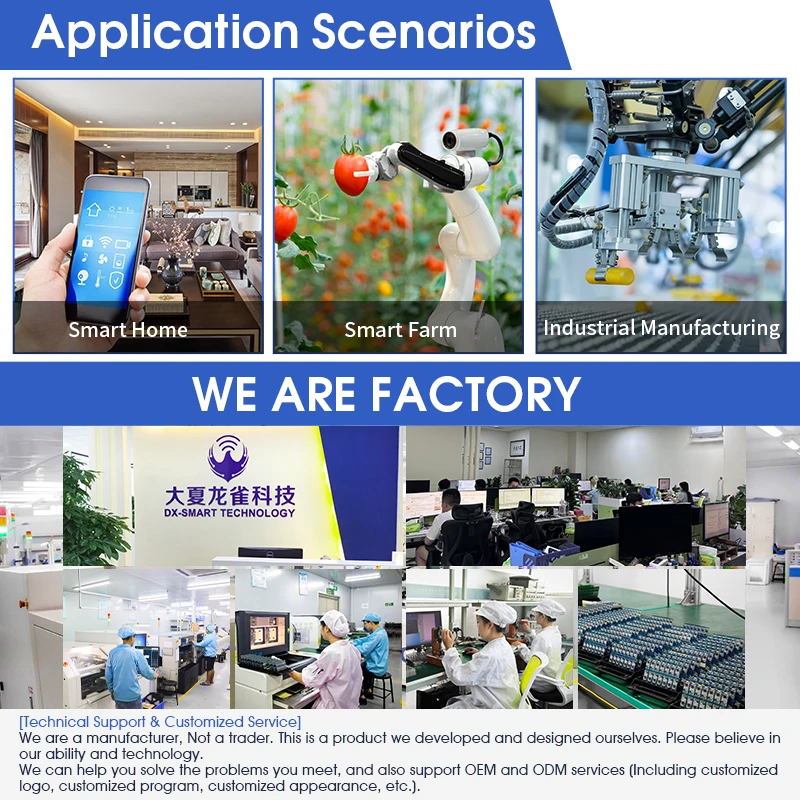 DX-LR03 433/475Mhz Uart المنفذ التسلسلي 10 كجم الاتصالات لمسافات طويلة 30dbm PA مكبر للصوت في وحدة LoRa للتحكم