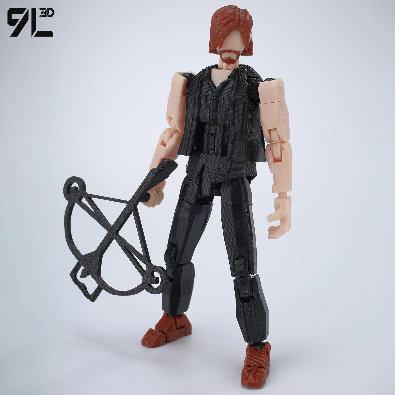 9l-3d-multi-articule-articule-lucky13-the-walking-dead-survivant-serie-tv-daryl-dixon-arbalete-accessoire-dummy13-figurine-d'action
