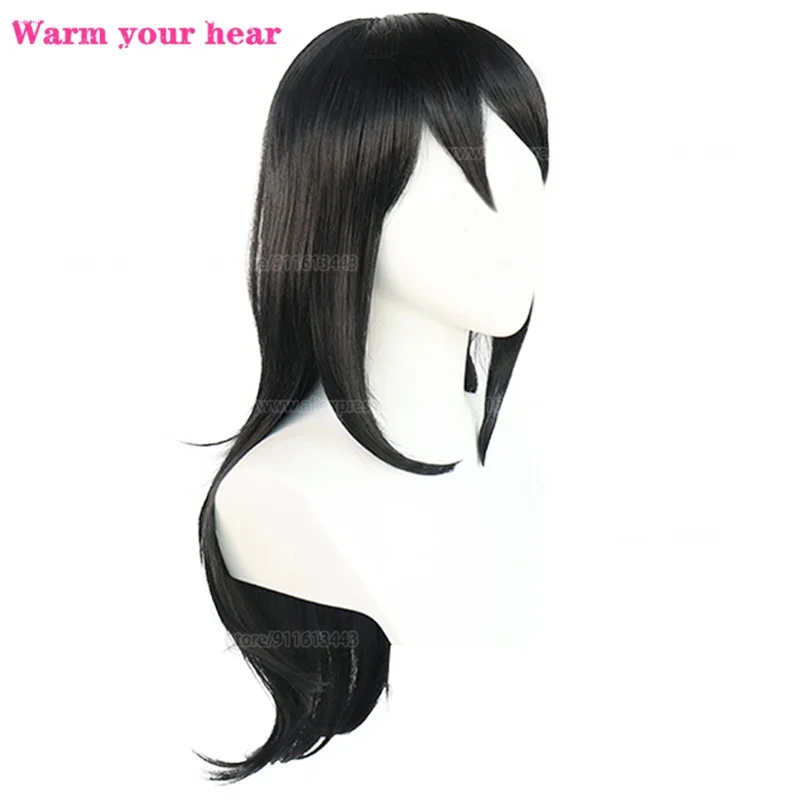 شعر مستعار تأثيري Hinatsuru Makio Suma ، Uzui Tengen 3 زوجة ، شعر مستعار اصطناعي للفتيات ، مقاومة للحرارة ، هالوين ، غطاء مجاني