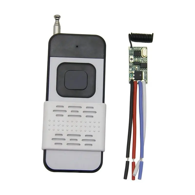 HOT!A72T DC 3V-24V Universal RF Module Wide Voltage Miniature Wireless Receiver Module 433MHZ Wireless Remote Control