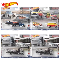 Original Hot Wheels Premium Car Culture Team Transport Vehicle 1/64 Diecast MG Metro 6R4 HW Rally Hauler Boys Toys for Children