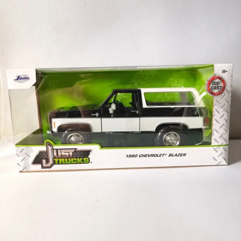 Diecast Legering 1:24 Schaal 1980 Blazer Blazer Suv Off-Road Pick-Up Truck Auto \'S Model Volwassen Klassieke Collectie Geschenken Souvenir