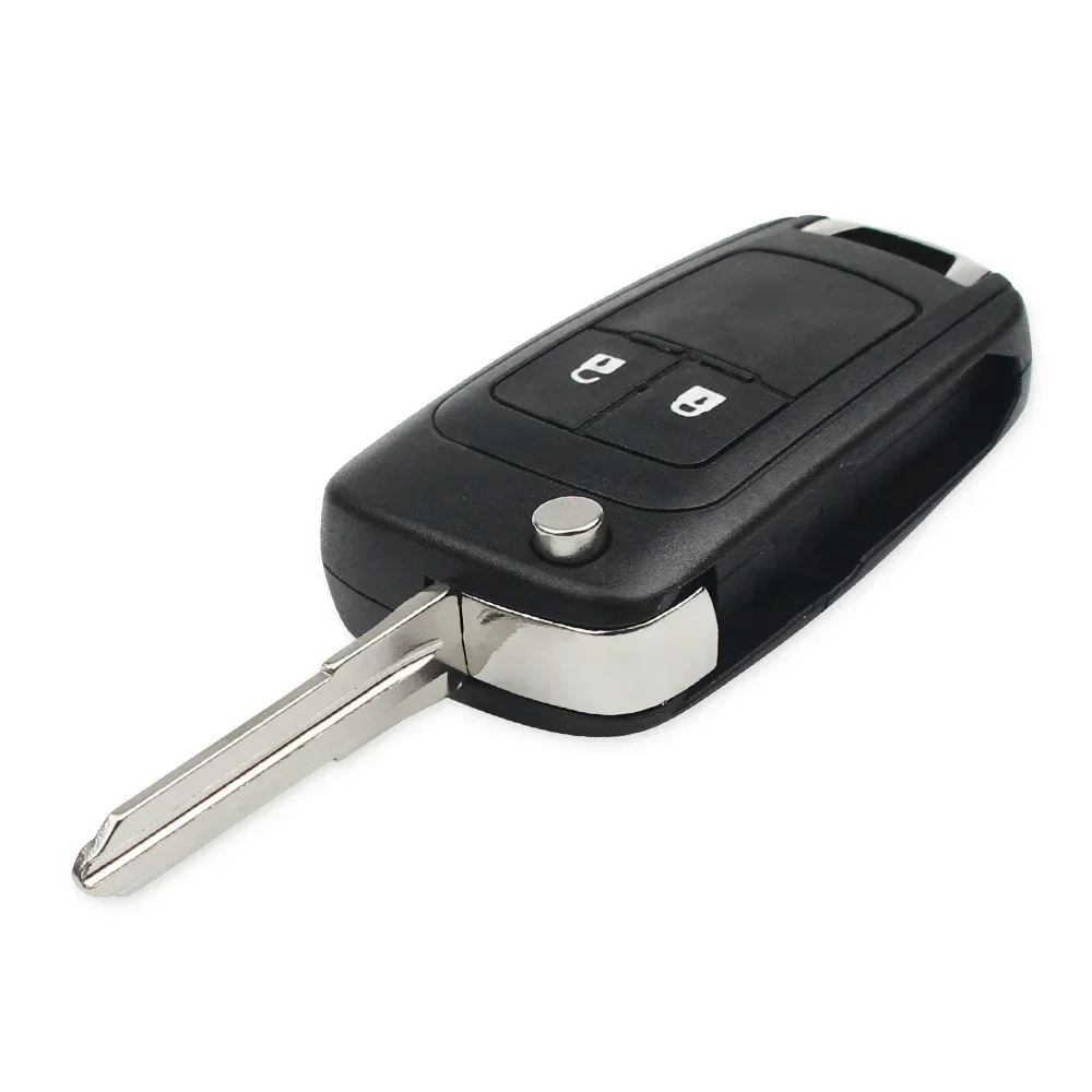 KEYYOU For Chevrolet Cruze Aveo 2/3 Buttons Modified Flip Folding Remote Key Shell Blank Case Car-Styling Left / Right Blade